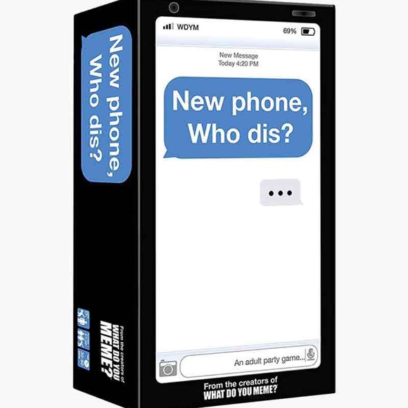 NEW PHONE, WHO DIS? Card Game - Picture 1 of 3